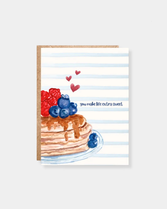 SWEET STACK OF PANCAKES - CARD