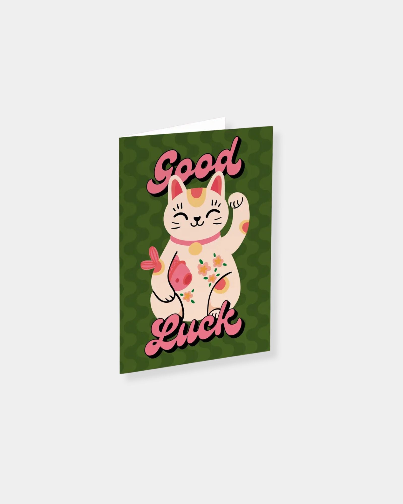 GOOD LUCK CAT - CARD