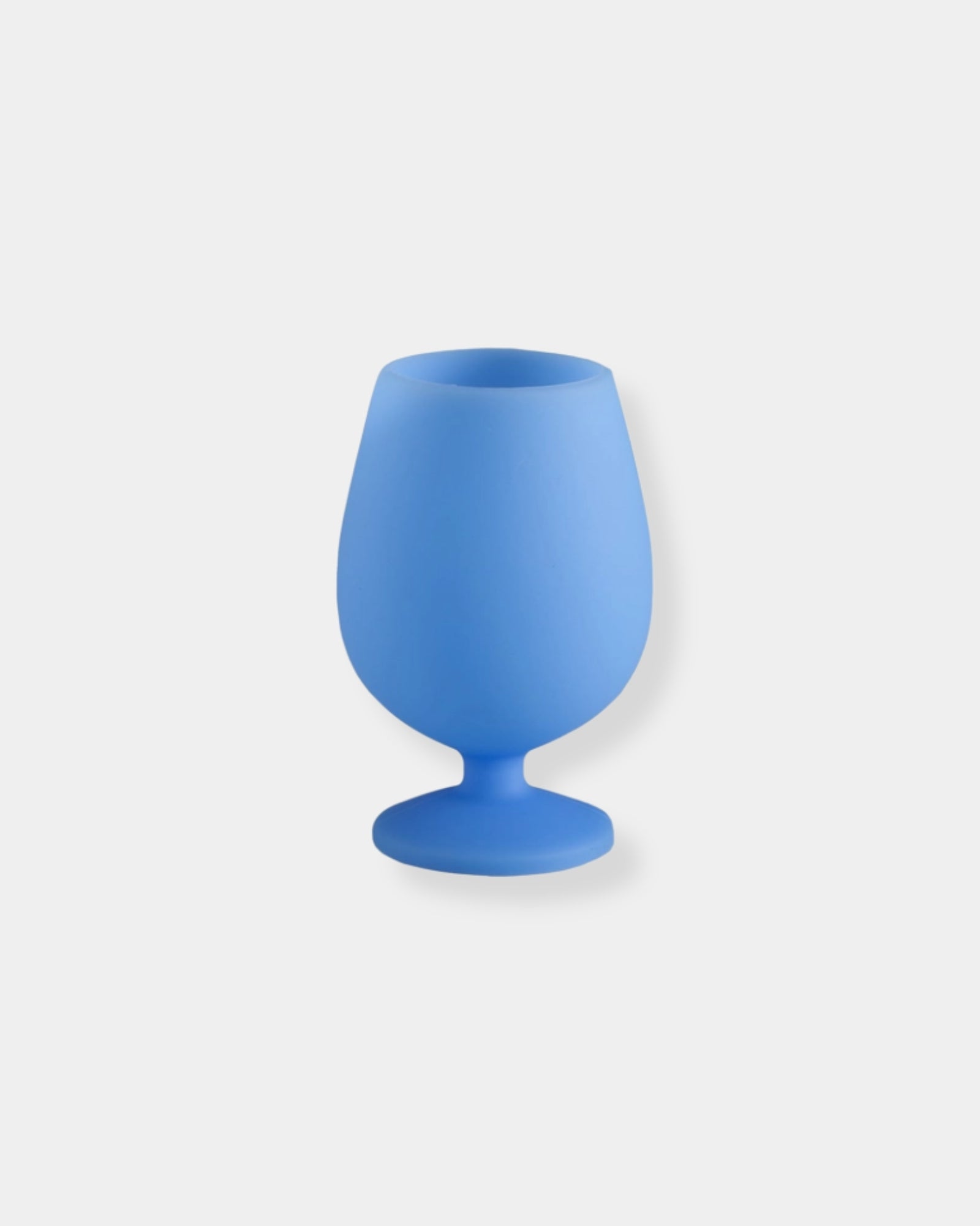 SPRING STEMM SILICONE WINE GLASS - BLUE