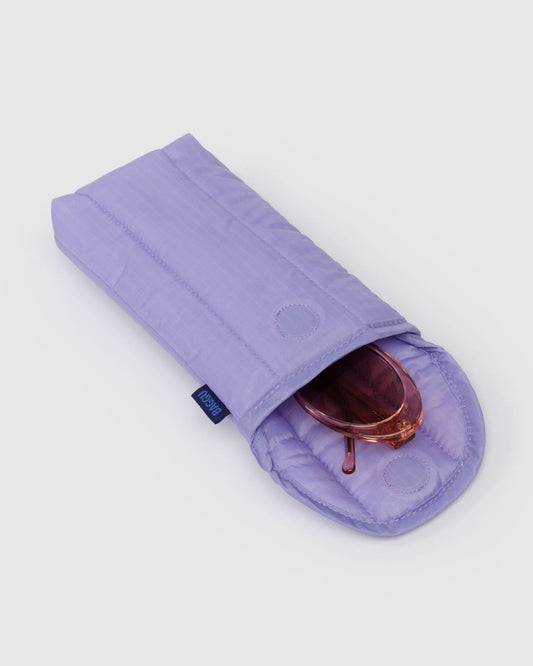 PUFFY GLASSES SLEEVE - WISTERIA