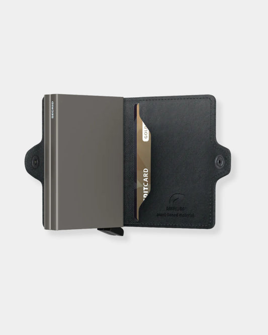 TWINWALLET MIRUM PLANT BASED - BLACK