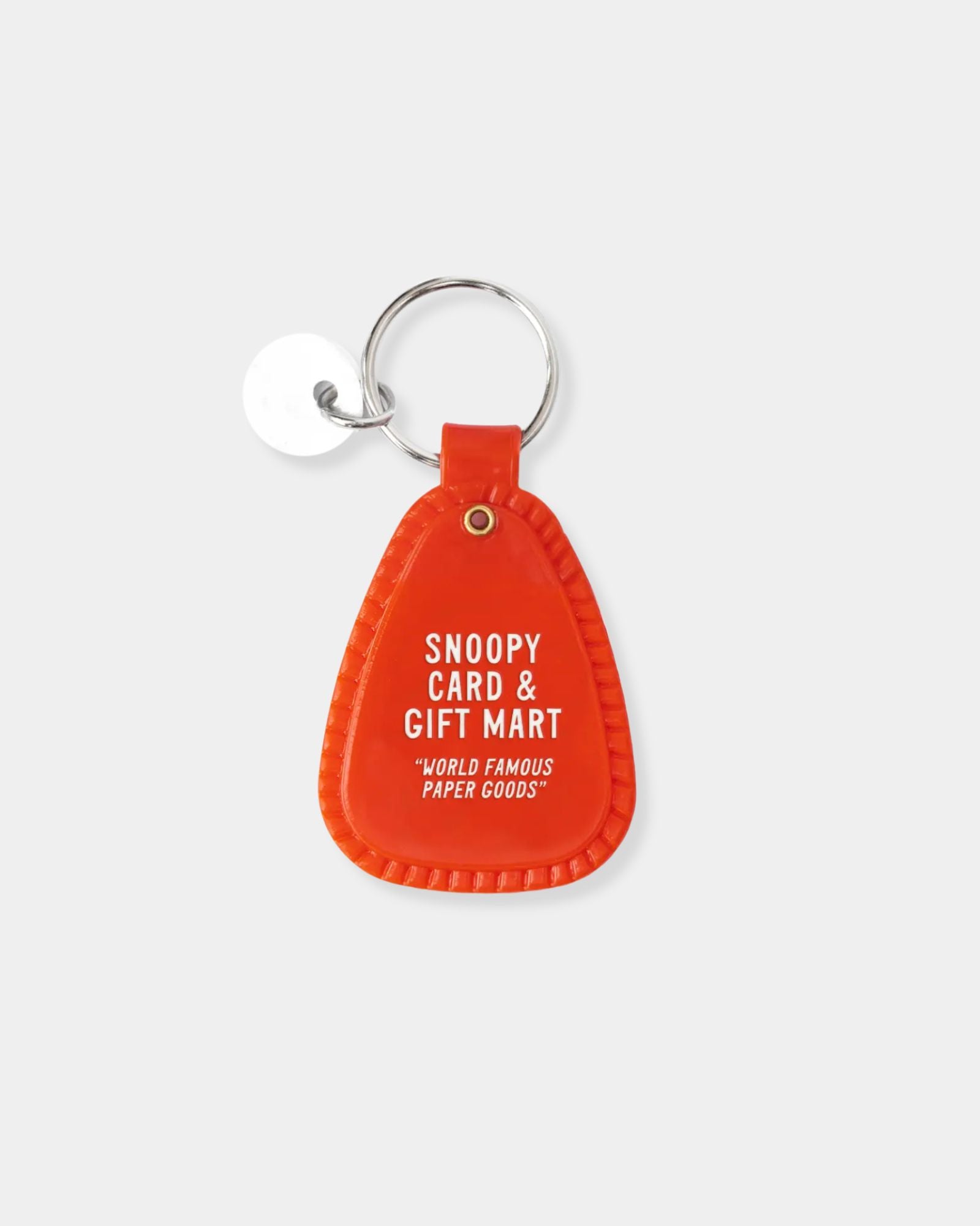 SNOOPY HEART SADDLE KEYCHAIN