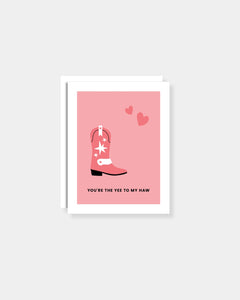 COWBOY LOVE - CARD