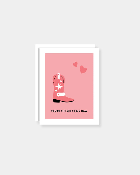COWBOY LOVE - CARD