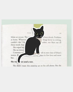 BLACK CAT BOOKMARK