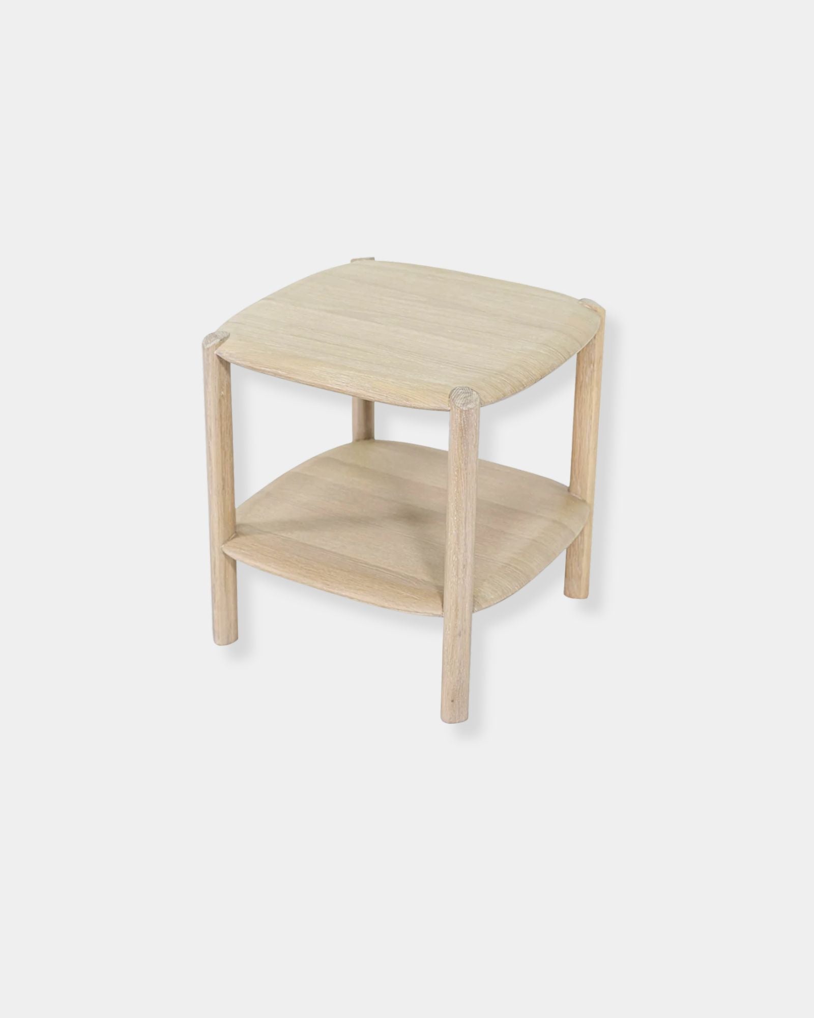 RUNWAY SIDE TABLE - LIGHT OAK