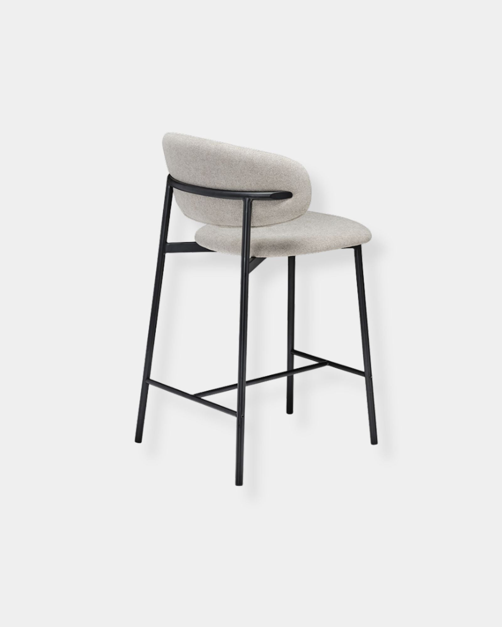 EVIE 26" COUNTER STOOL SET OF 2 - COCO GREY
