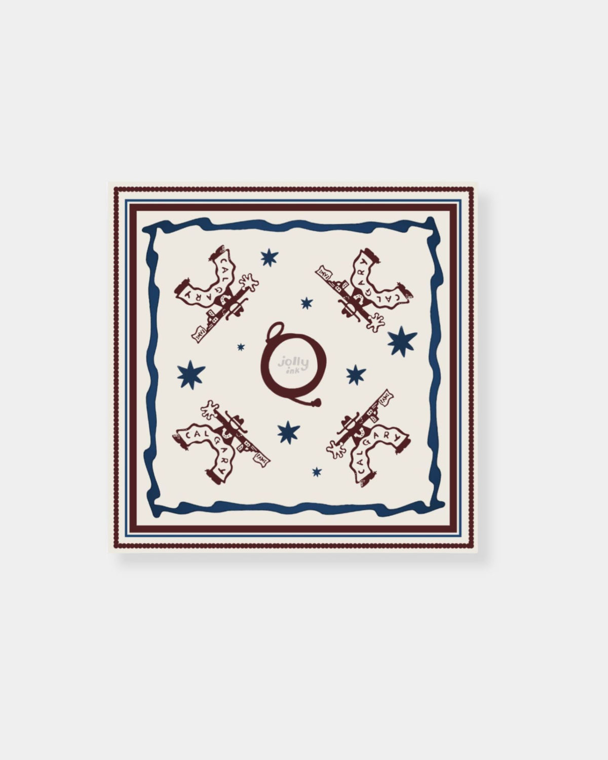 CALGARY WESTERN BANDANA