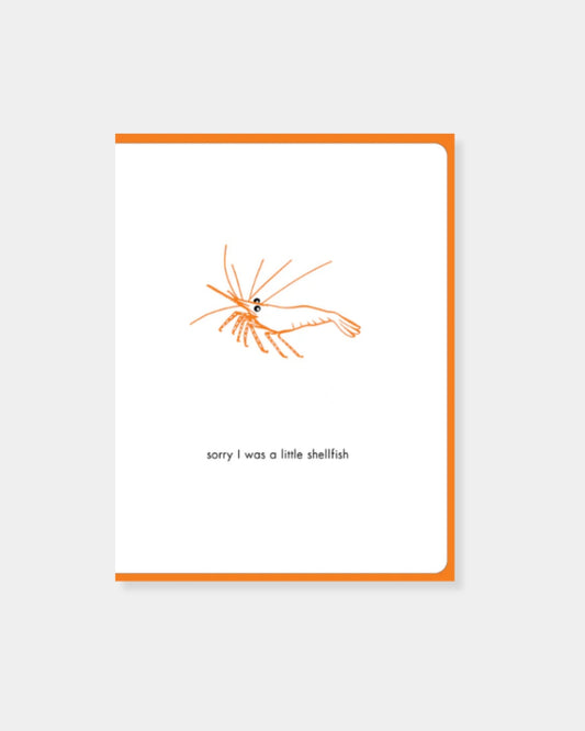 SHELLFISH - CARD