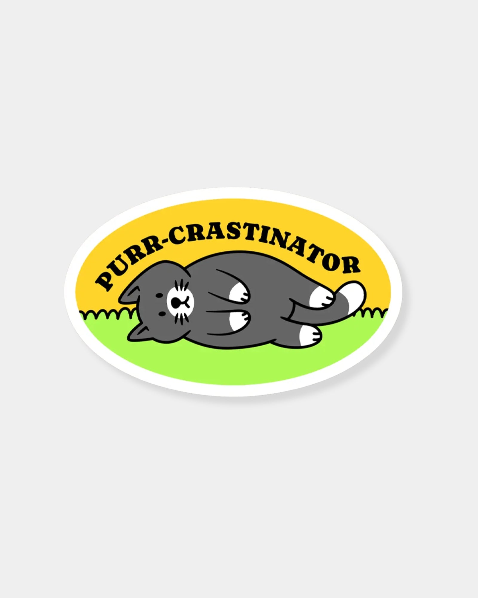 PURR-CRASTINATOR - STICKER