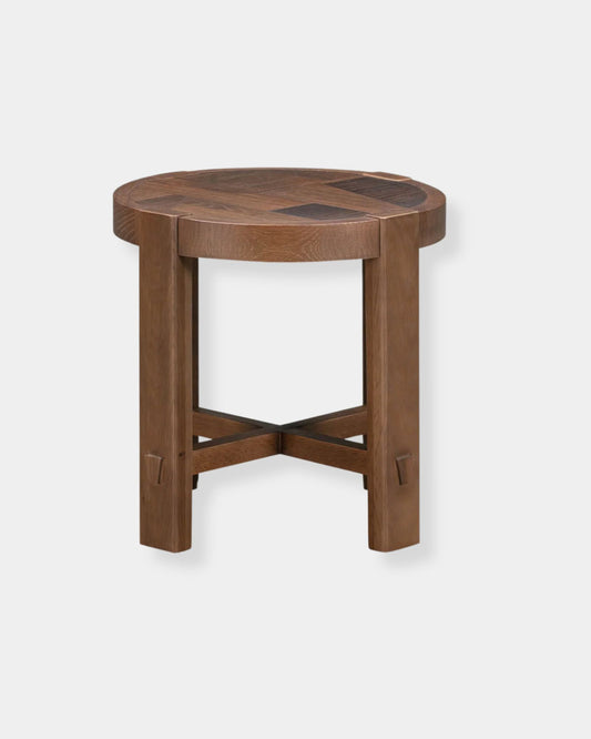 ABSTRACT SIDE TABLE