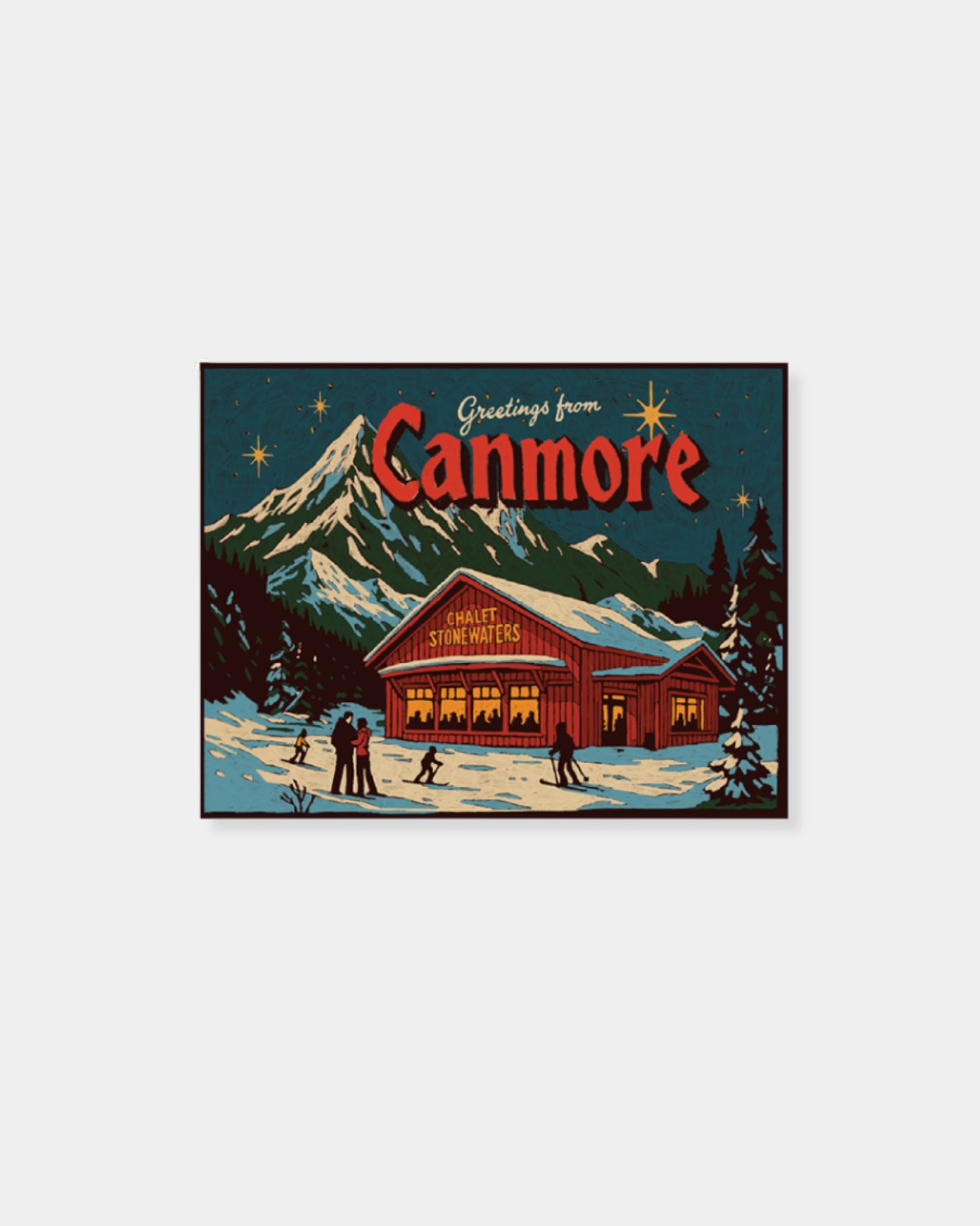 CANMORE CHRISTMAS MAGNET