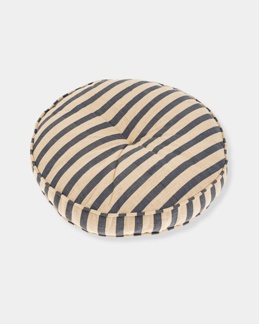 AWNING STRIPE CHAIR CUSHION - SKY