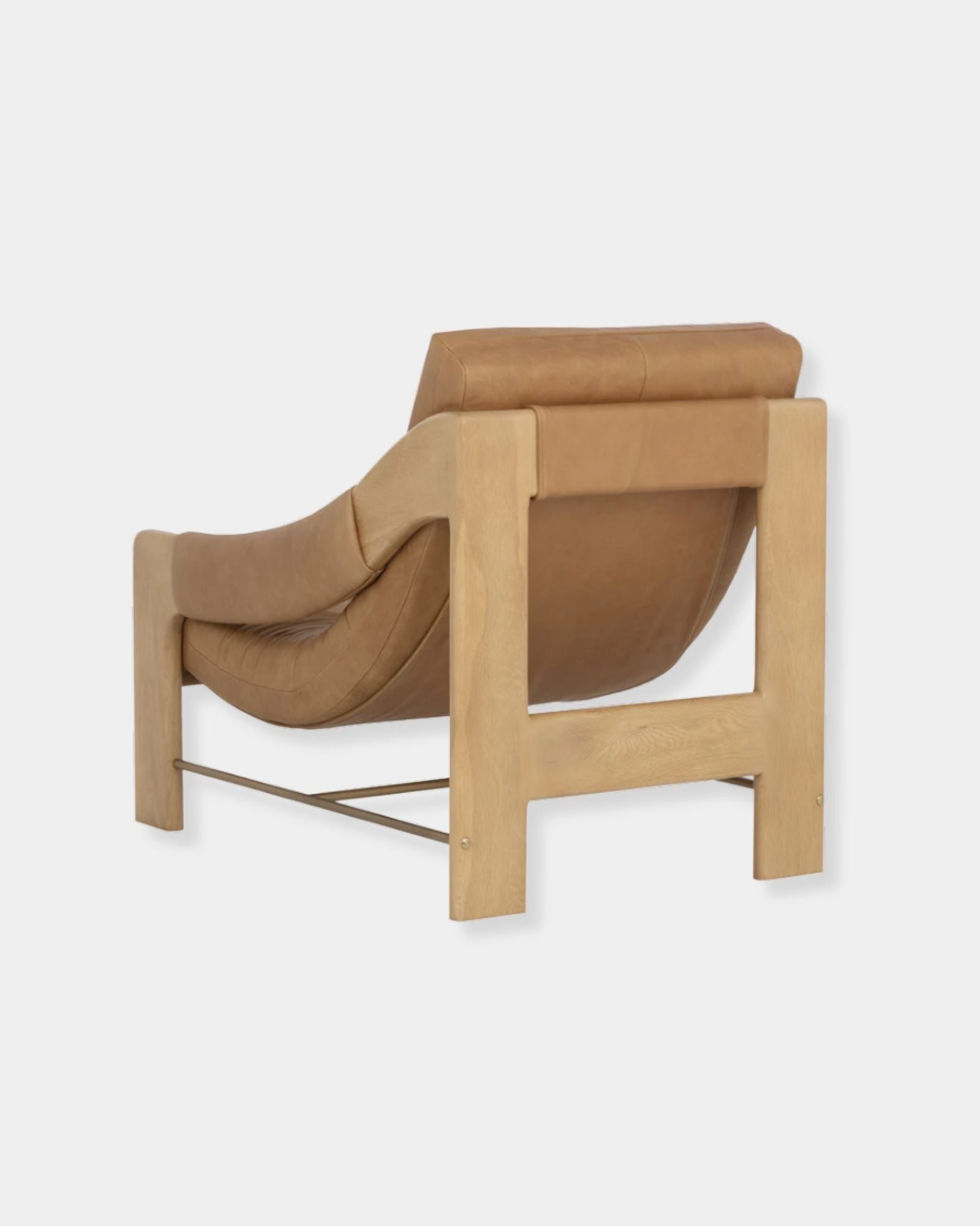RAFFERTY LOUNGE CHAIR - RUSTIC OAK - LUDLOW SESAME