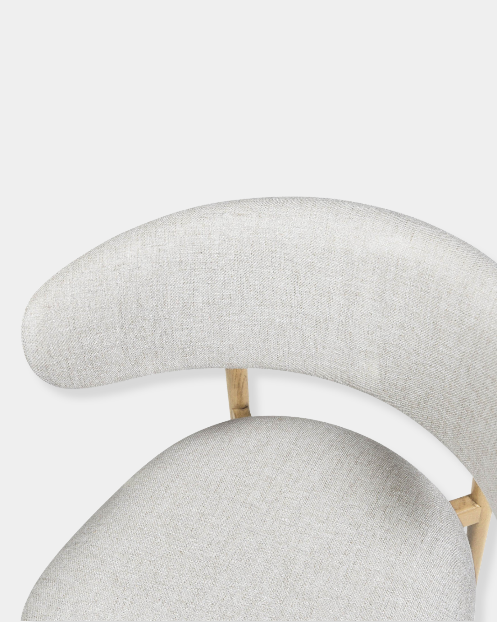 MILO CHAIR VANILLA TWEED - SET OF 2