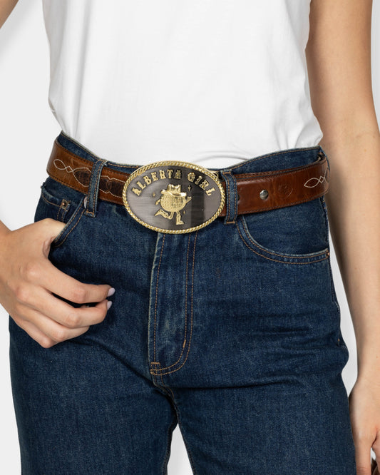ALBERTA GIRL BELT BUCKLE - MIX