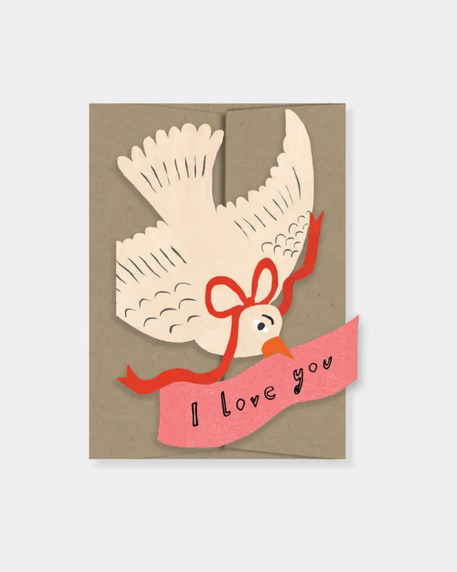 LOVE YOU BIRD - CARD