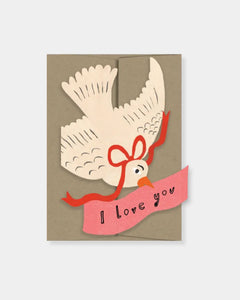 LOVE YOU BIRD - CARD