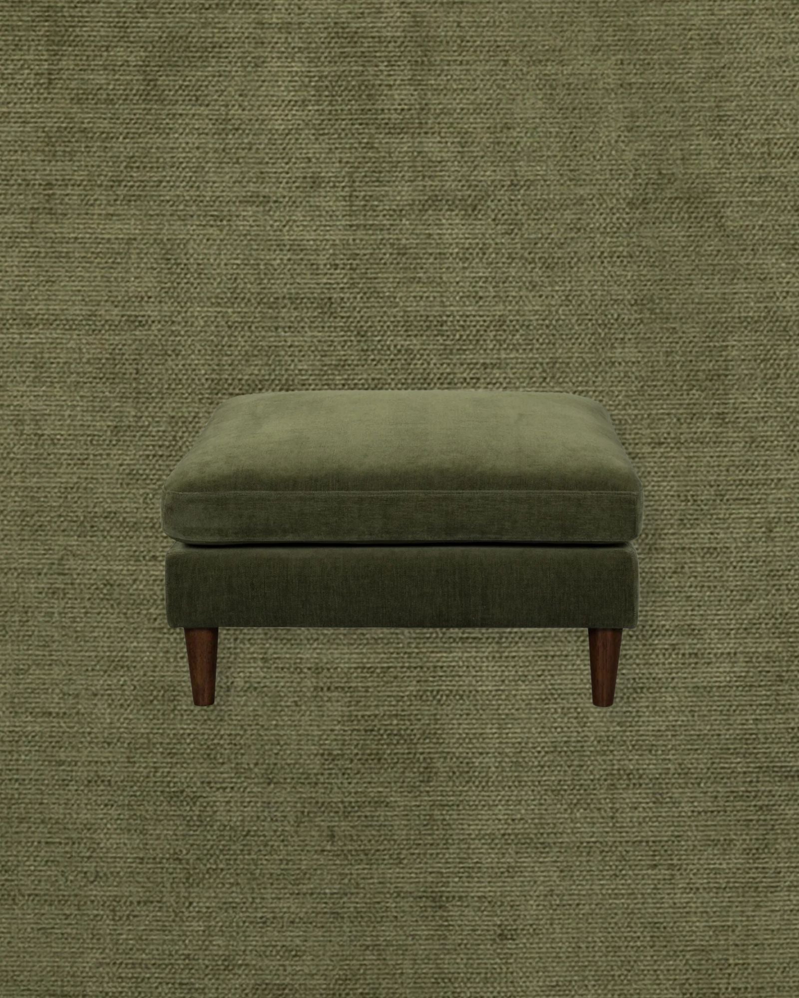 GEMMA OTTOMAN - OLIVE