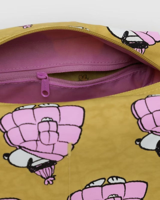 DOPP KIT - PUFFER SNOOPY PINK