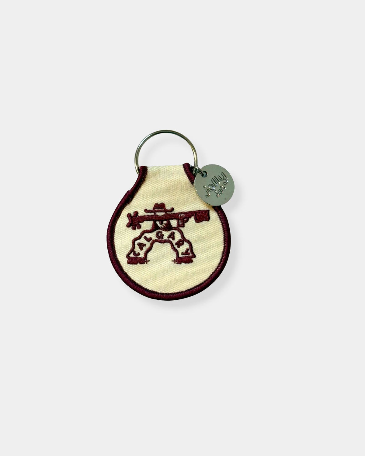 CALGARY WESTERN - PATCH KEYCHAIN