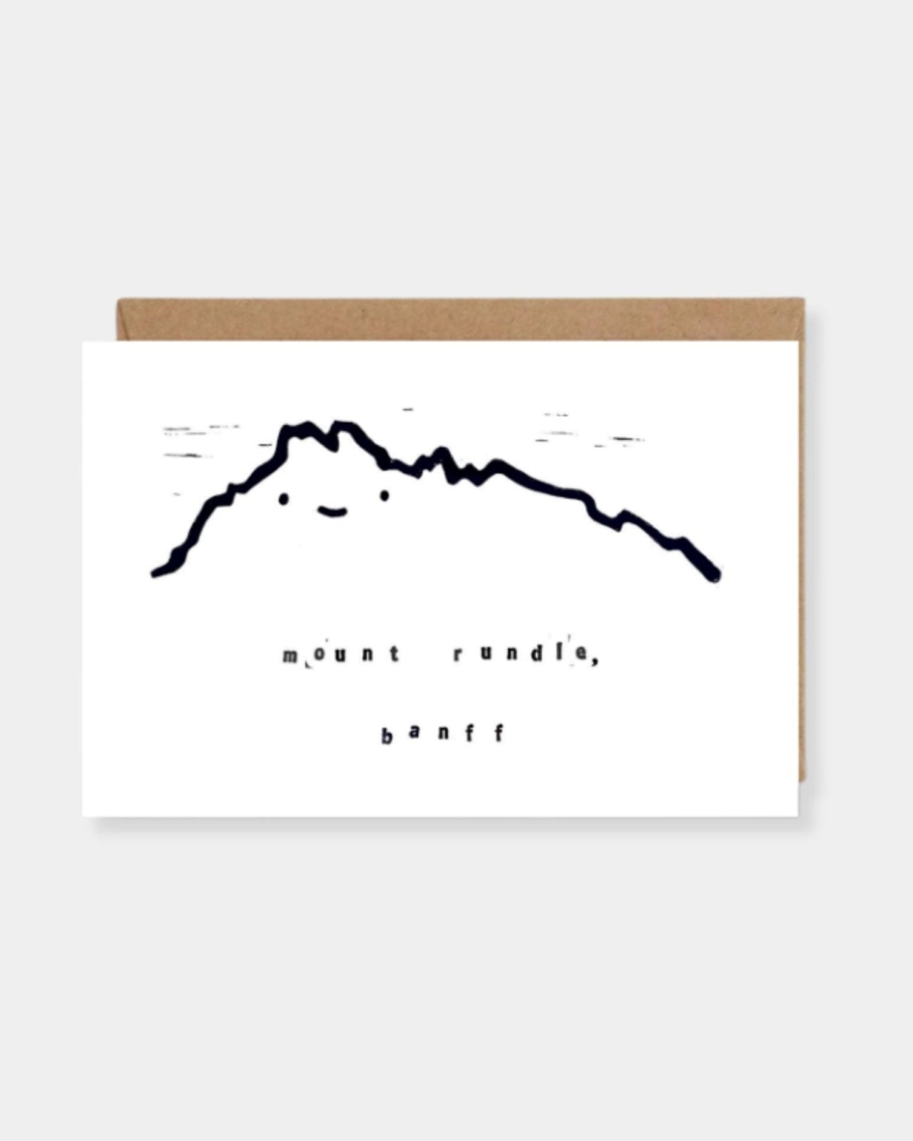 BANFF RUNDLE - CARD | Stonewaters