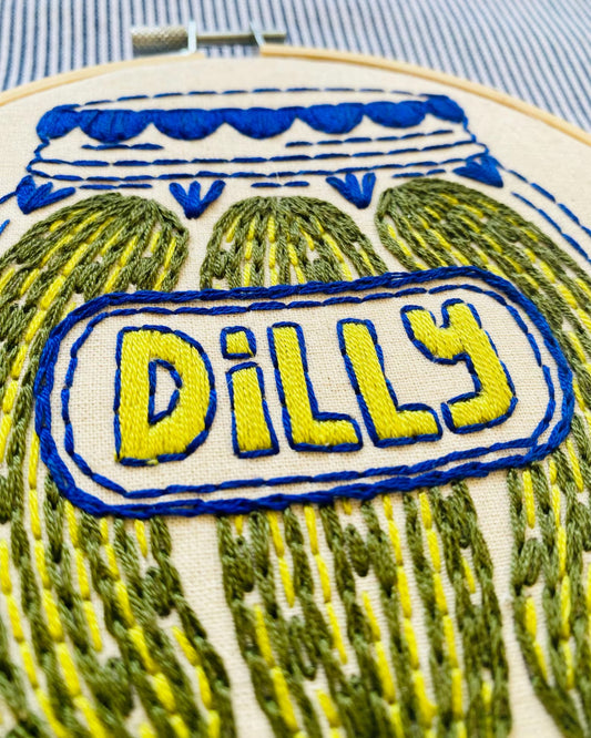 PICKLES COMPLETE EMBROIDERY KIT