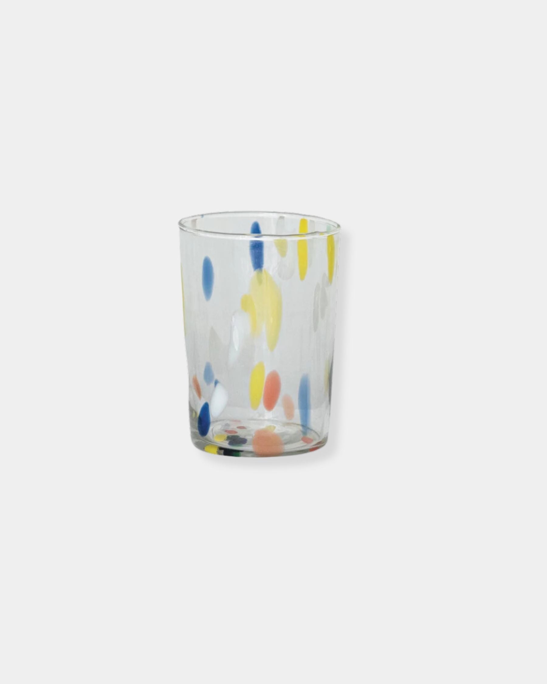 CONFETTI DRINKING GLASS - 10oz