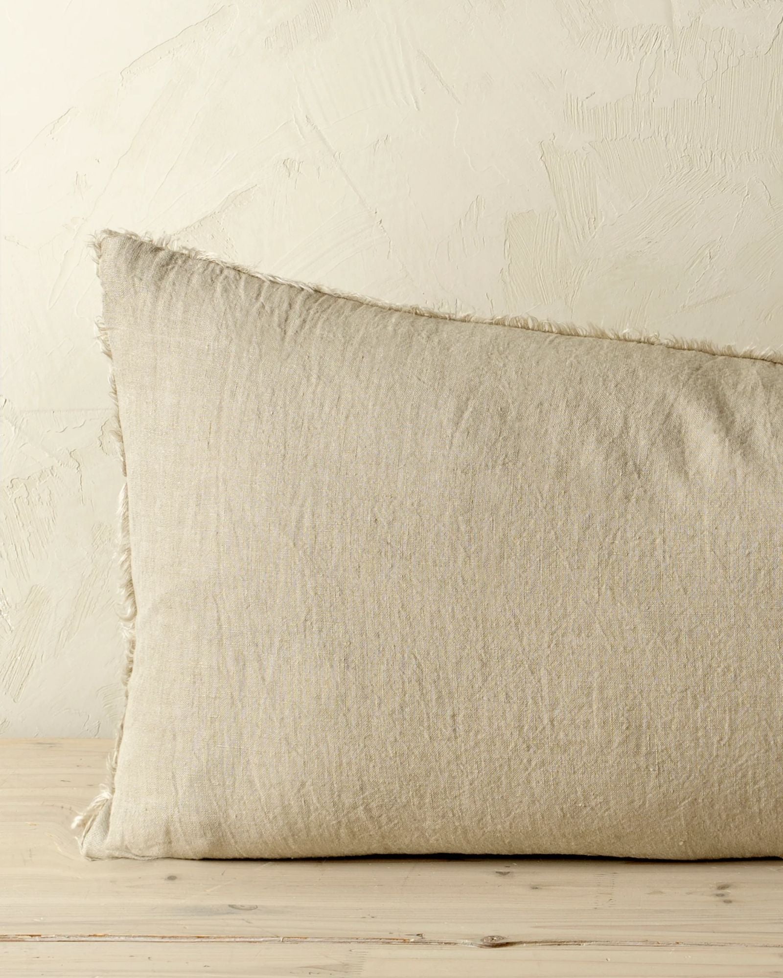 LINA LINEN 14 X 31 PILLOW - DRIFTWOOD