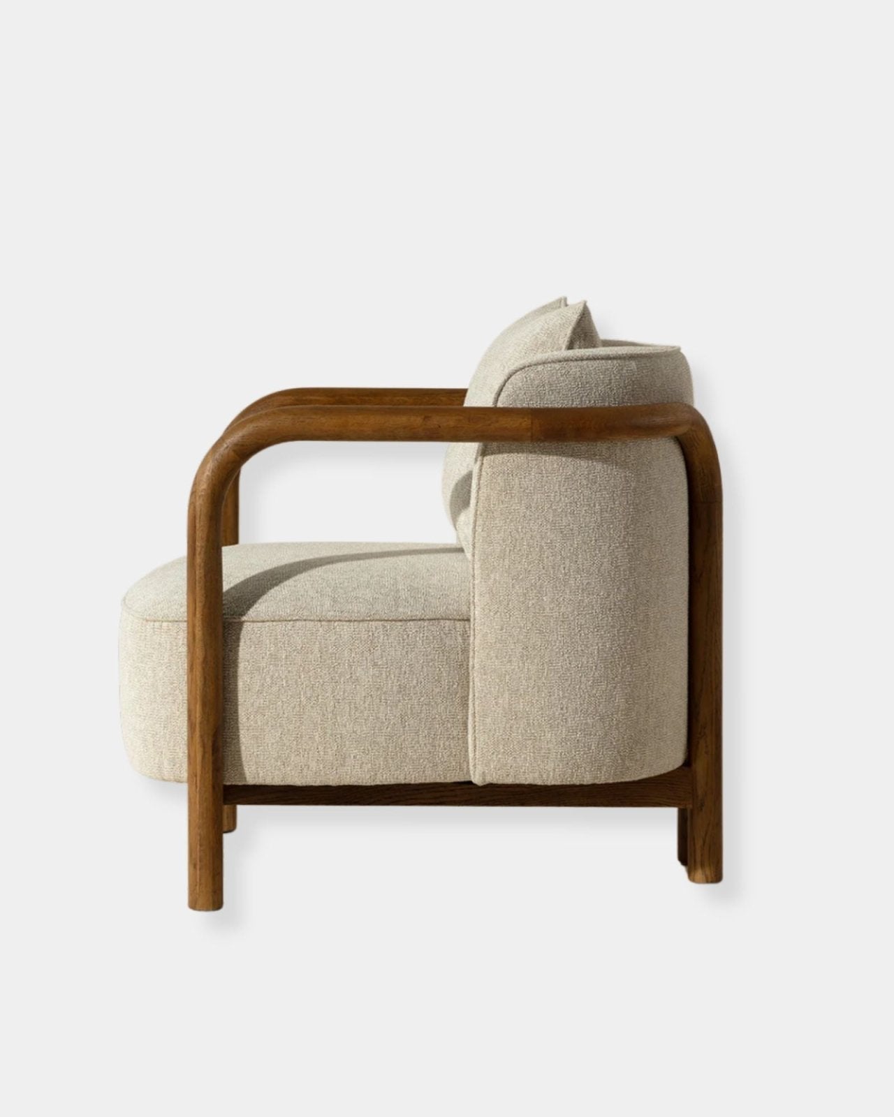 BEATRICE LOUNGE CHAIR - DOVE CREAM | Stonewaters