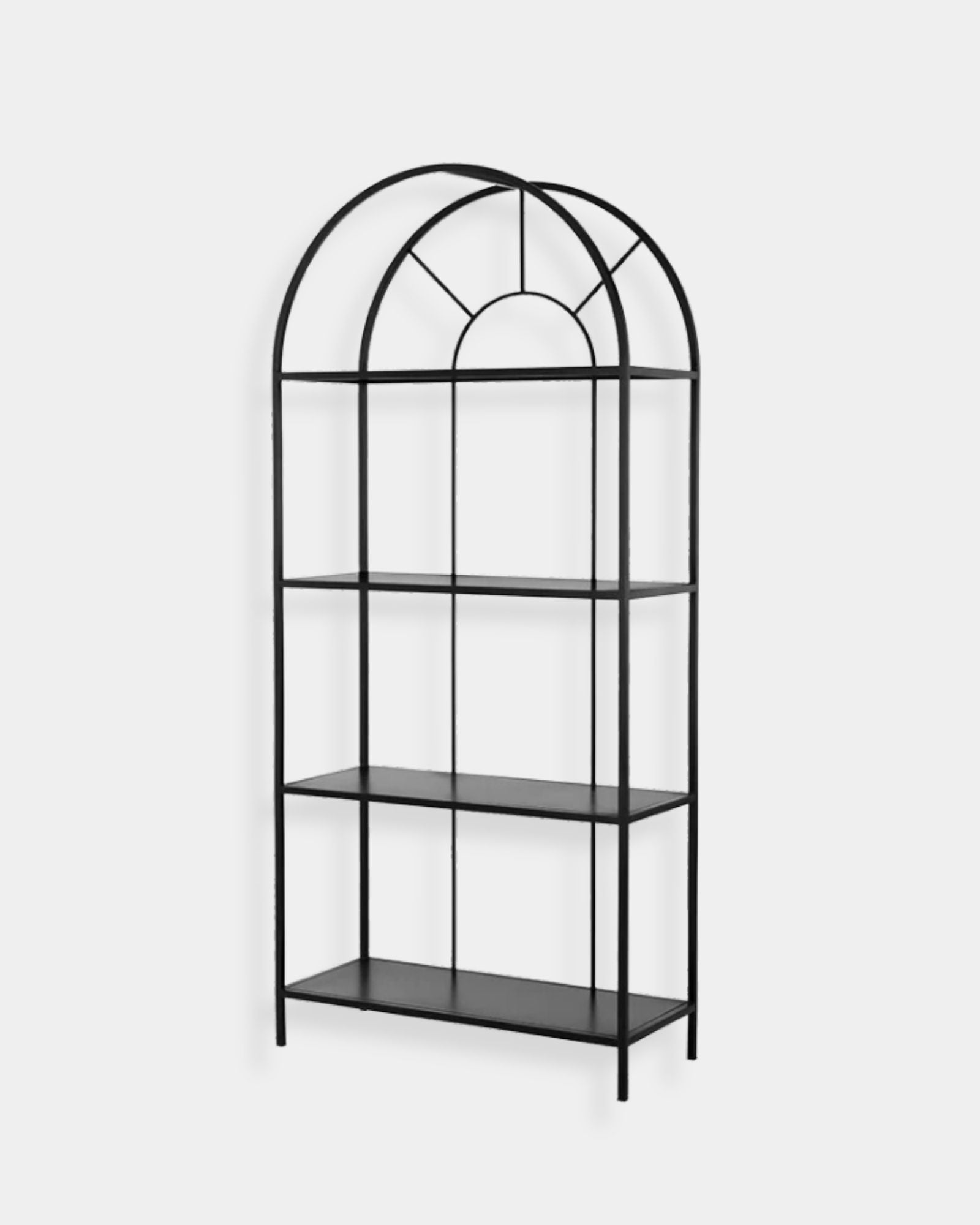 ALCOVE BOOKCASE - BLACK