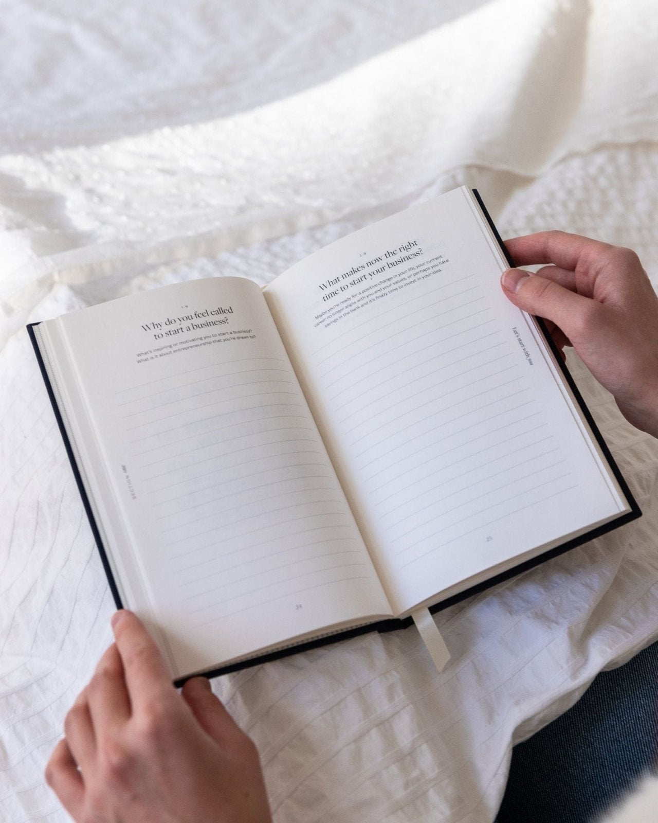 BEDSIDE BUSINESS PLAN - GUIDED JOURNAL | Stonewaters