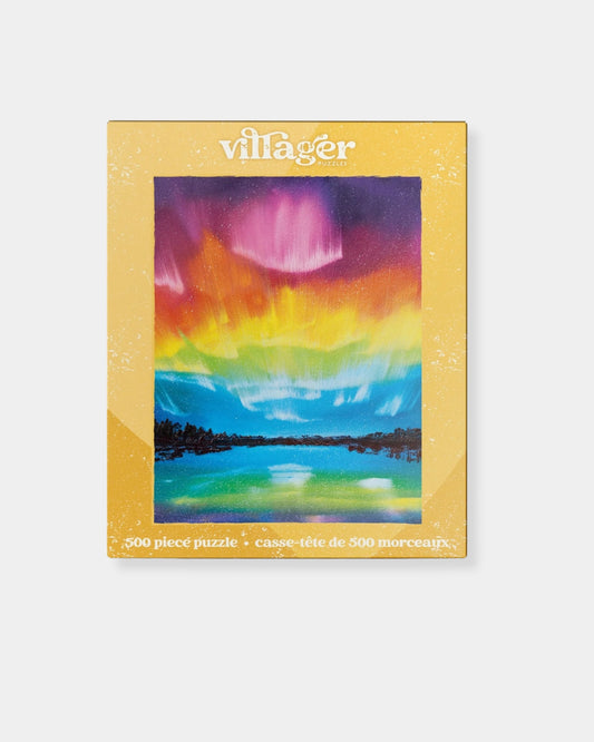 RAINBOW NORTHERN LIGHTS - 500 PIECE PUZZLE