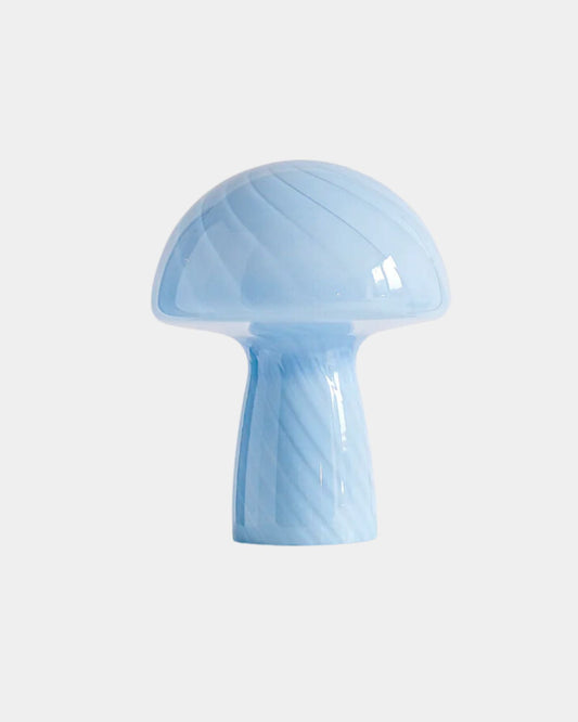 BLUE MUSHROOM LAMP - Stonewaters-132202