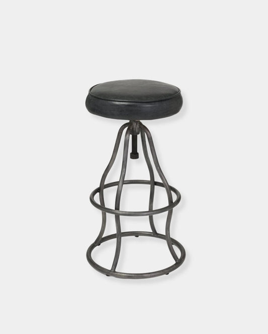BOWIE STOOL - BLACK | Stonewaters