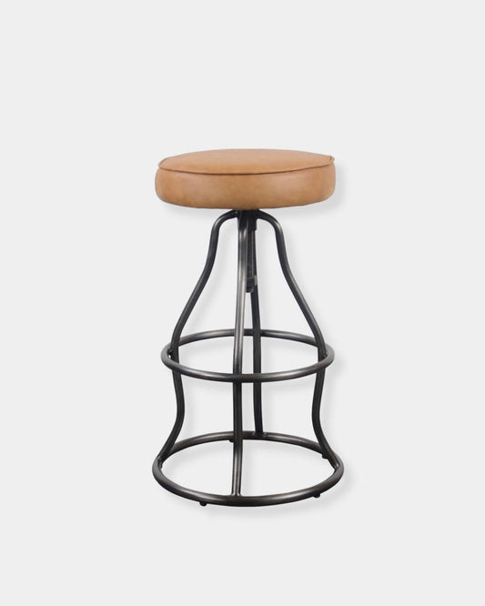 BOWIE STOOL - COGNAC | Stonewaters