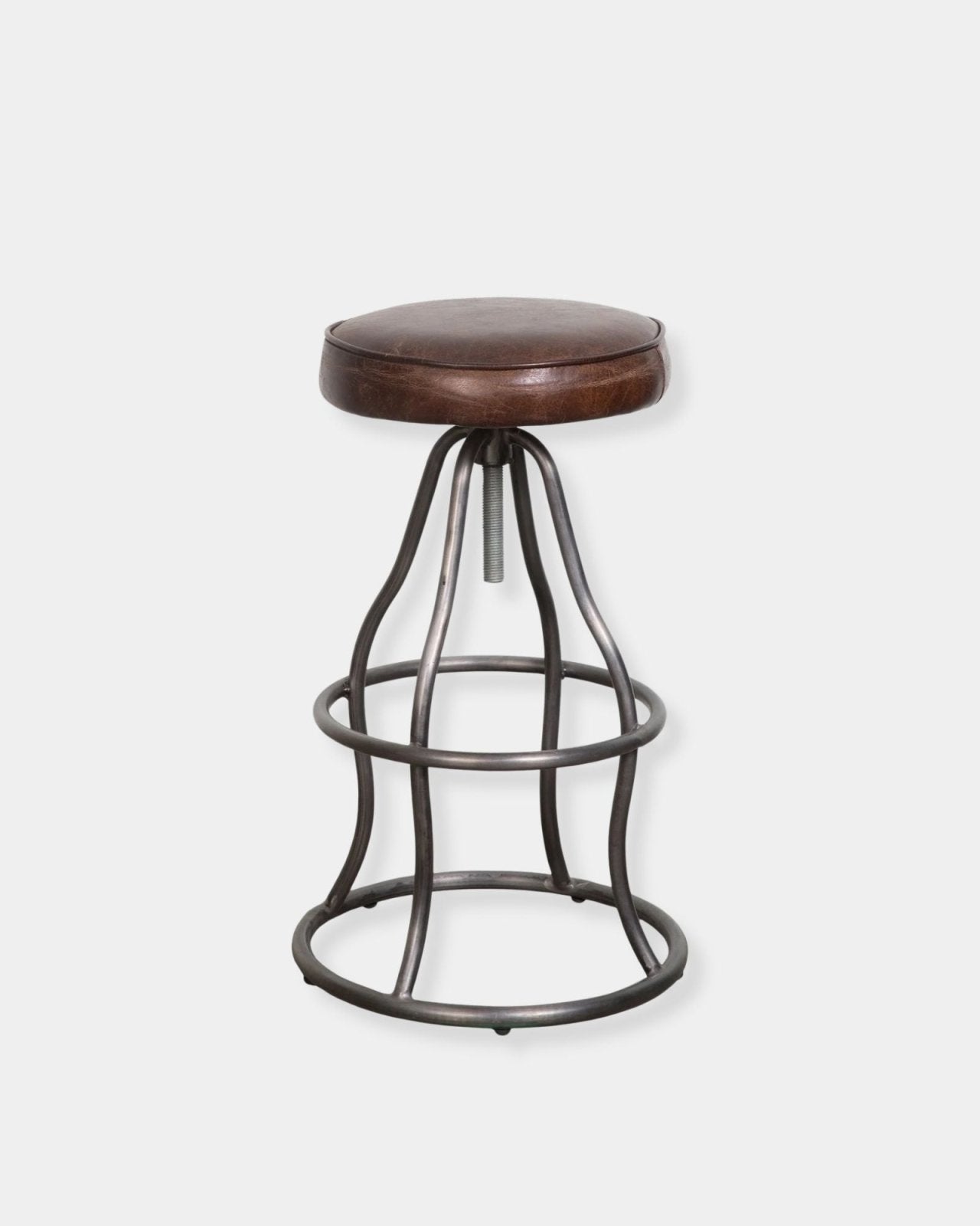 BOWIE STOOL - VINTAGE BROWN | Stonewaters