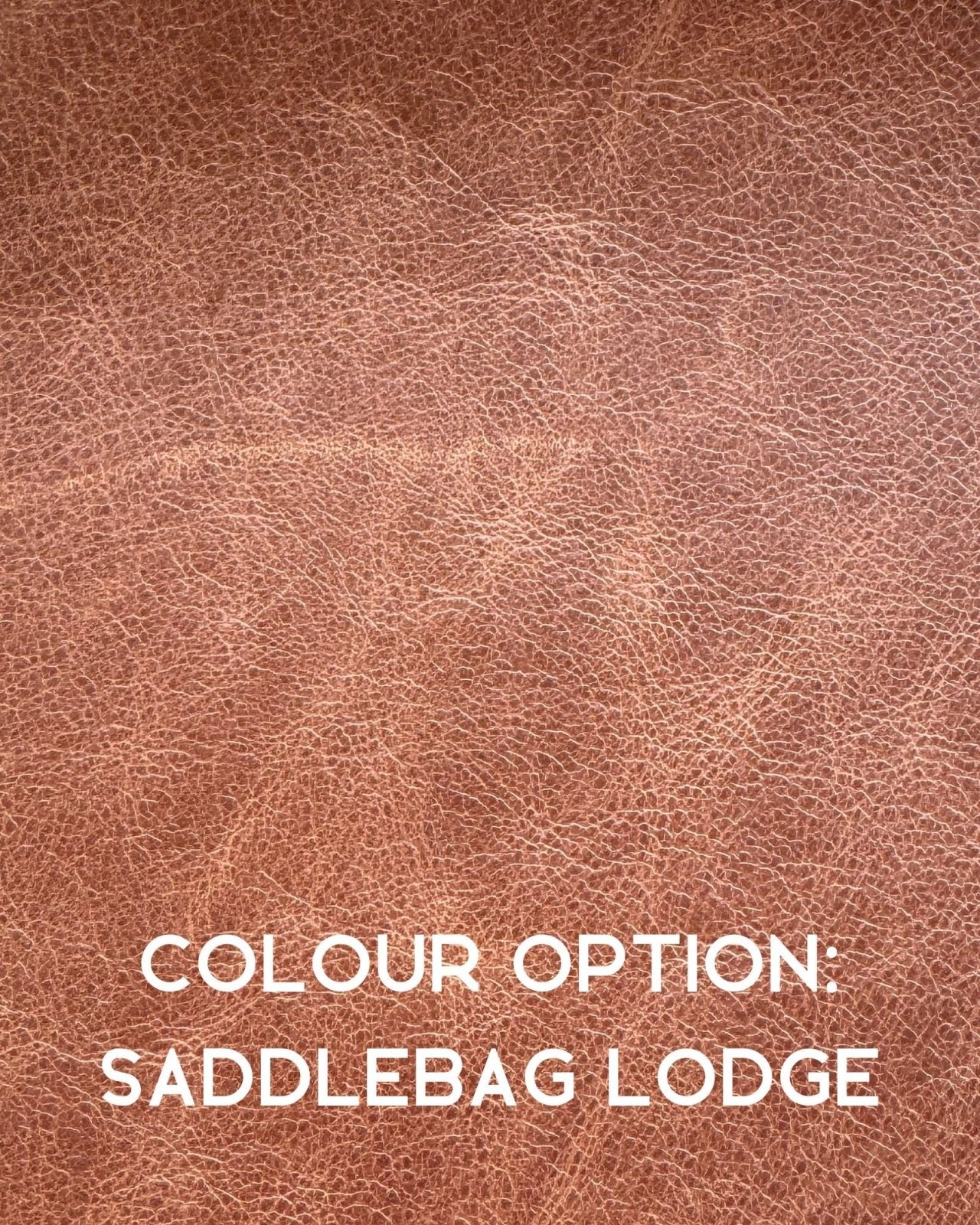 BROCK OTTOMAN - SADDLEBAG LODGE | Stonewaters