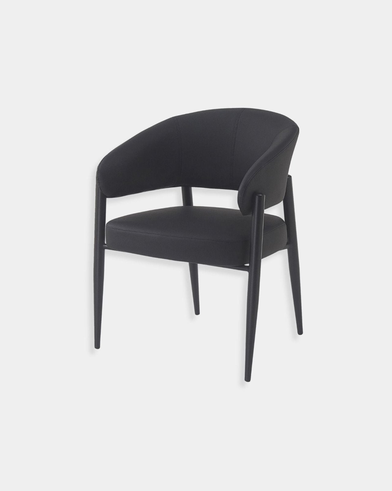 BRONSON CHAIR SET OF 2 - BLACK | Stonewaters