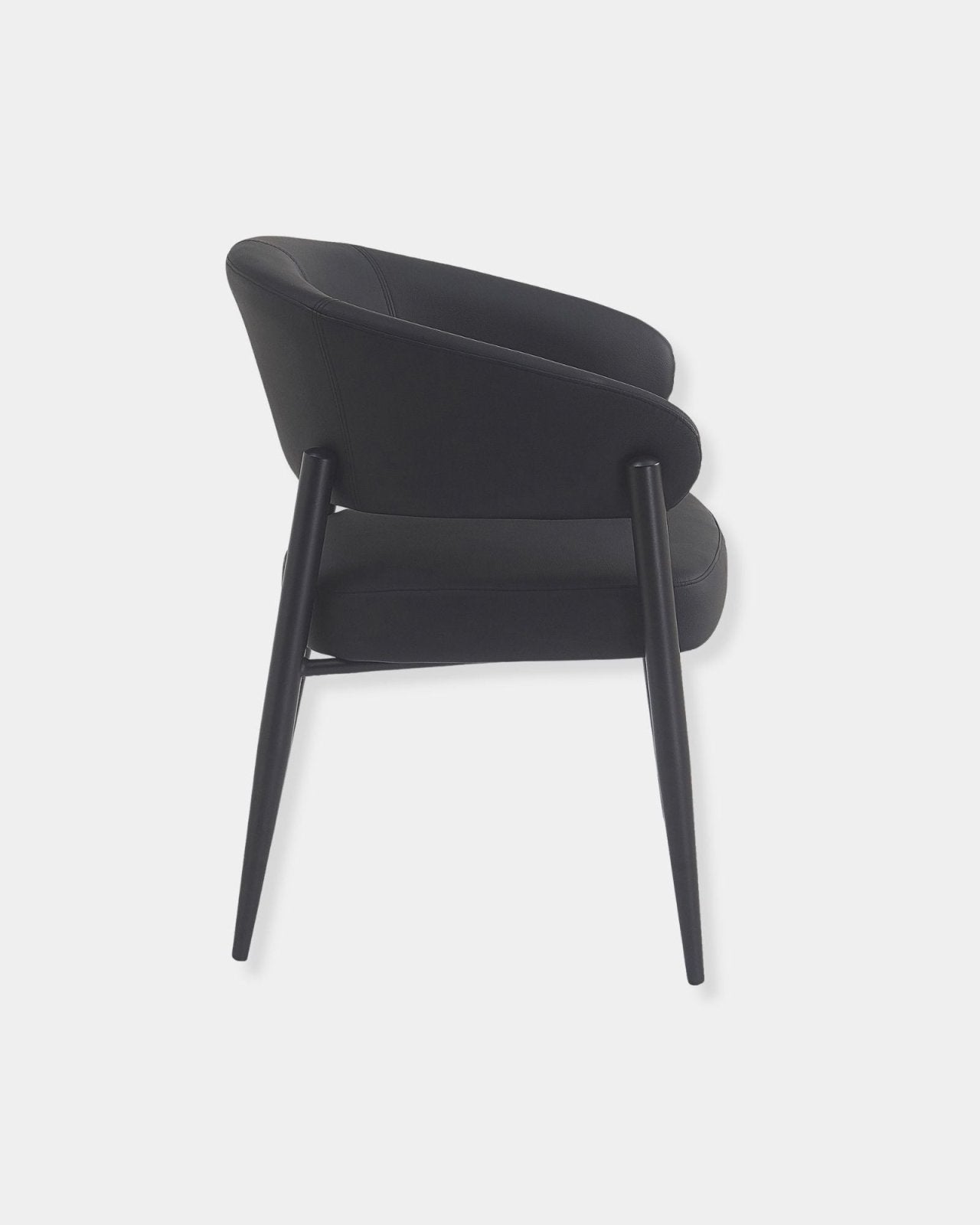 BRONSON CHAIR SET OF 2 - BLACK | Stonewaters