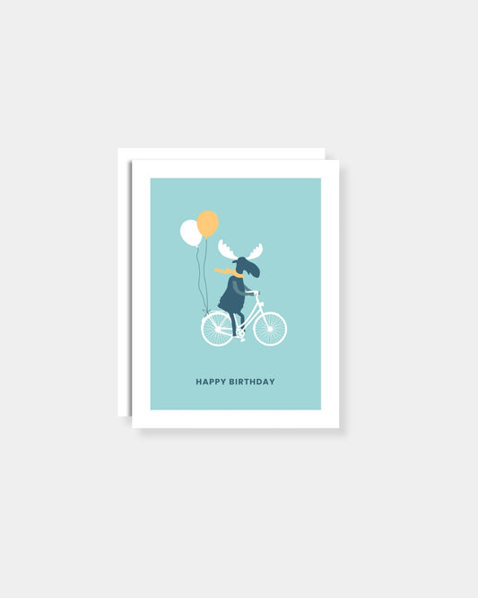 BIRTHDAY MOOSE - CARD