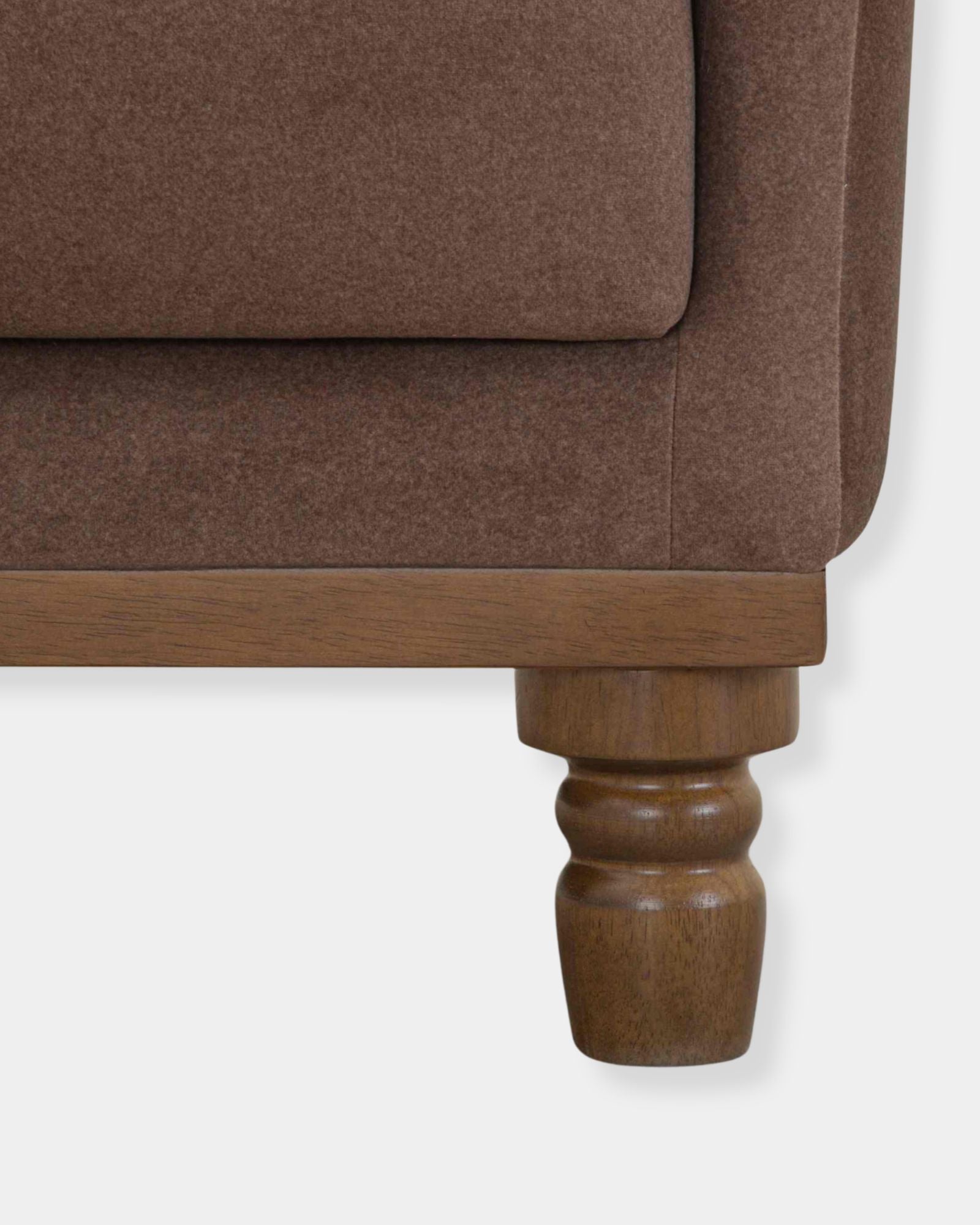 FEBRUARY ACCENT CHAIR - VELVET COFFEE