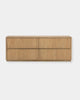 KALLA 4-DRAWER DRESSER - NATURAL