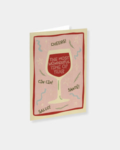 WINE CHRISTMAS - CARD