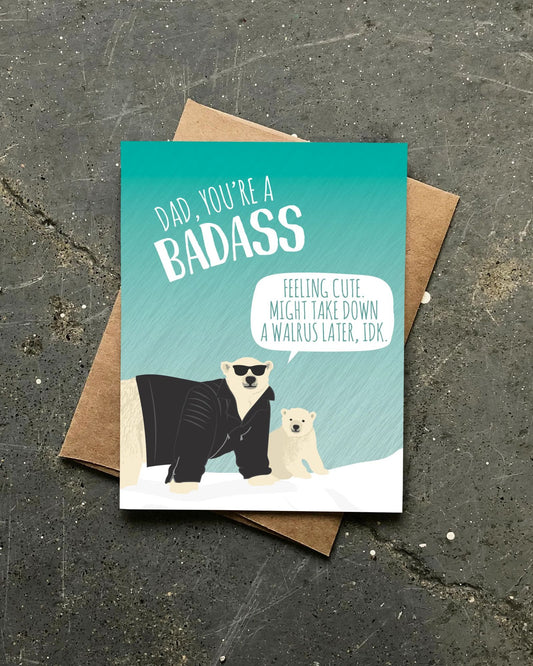 BAD ASS DAD - CARD