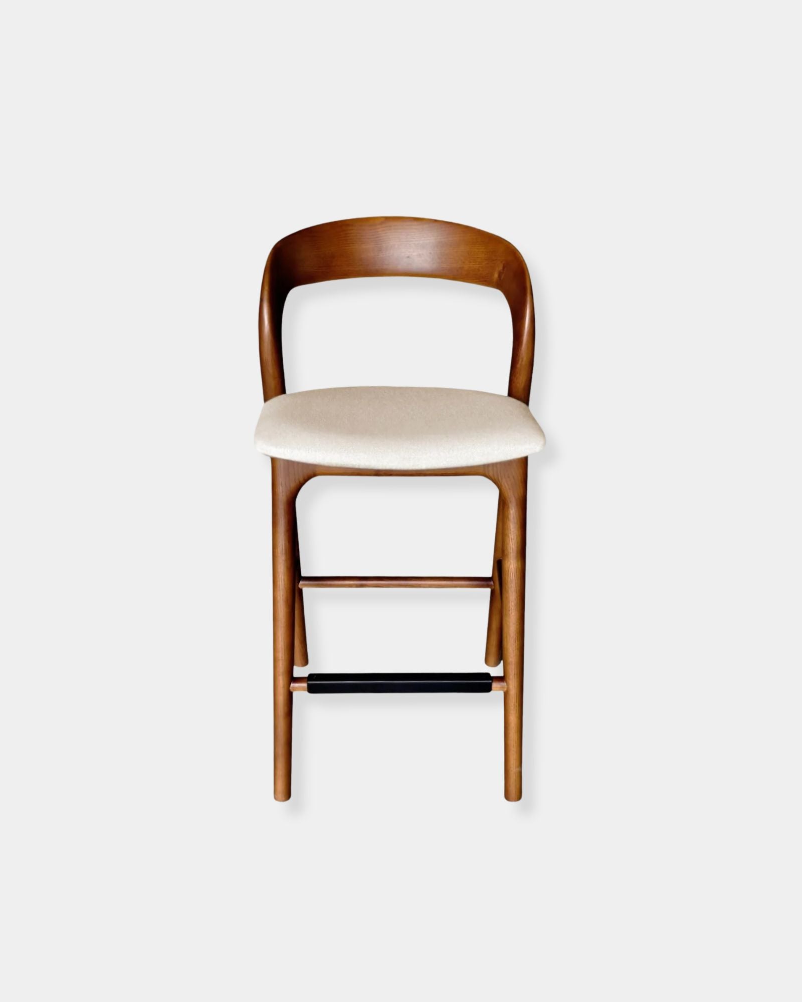 ROTONDO COUNTER STOOL - WALNUT