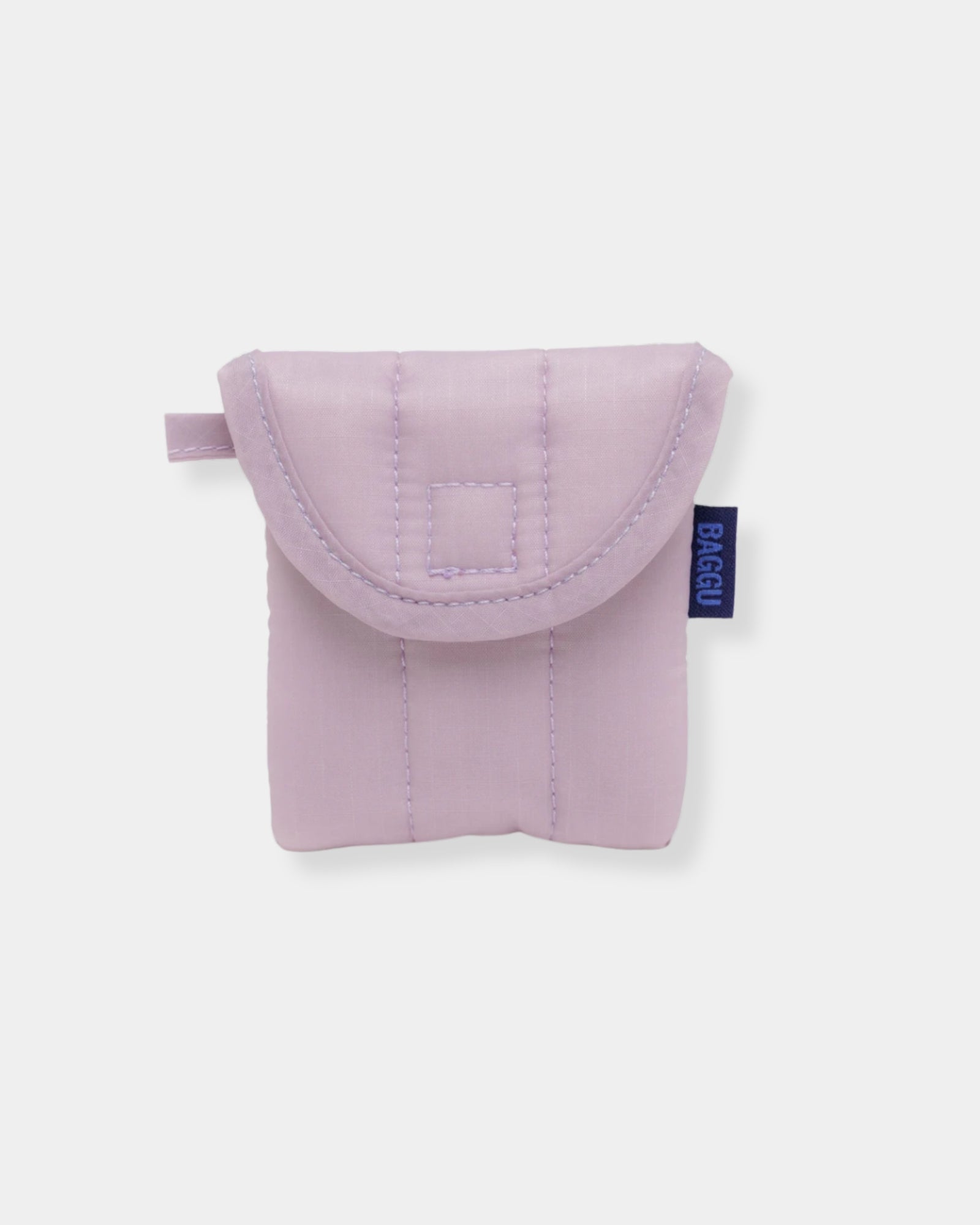 PUFFY EARBUDS CASE - DUSTY PINK