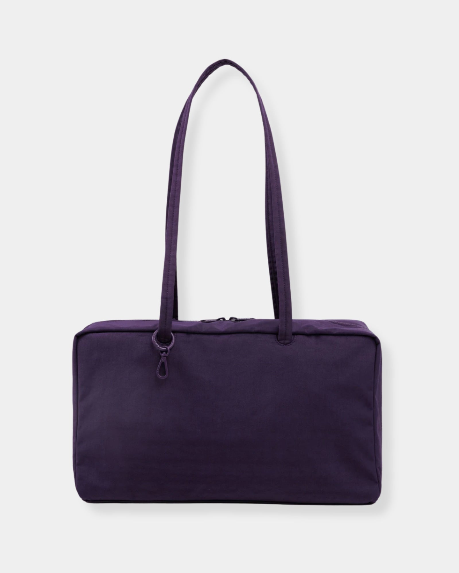 MEDIUM NYLON BOWLER BAG - FIG
