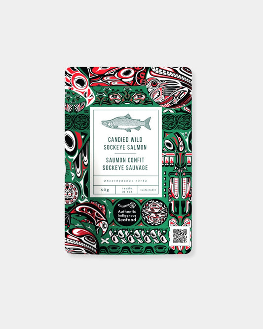 CANDIED WILD SOCKEYE JERKY 60g