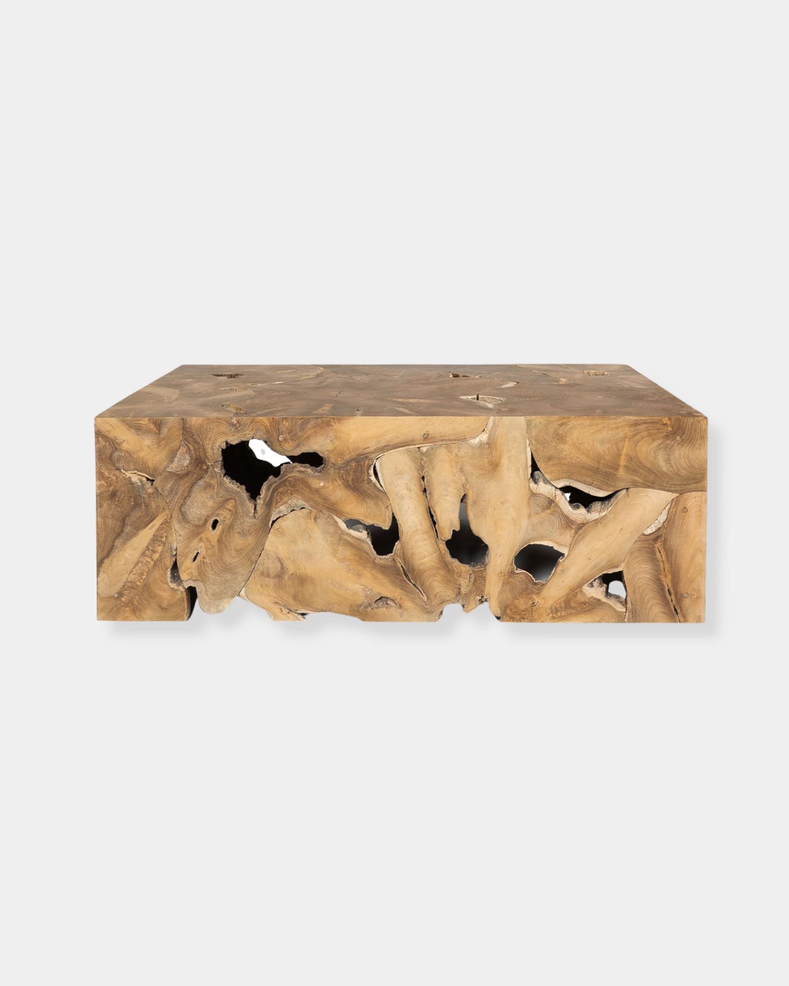 NATURA FLOW RECTANGULAR COFFEE TABLE - BLEACHED